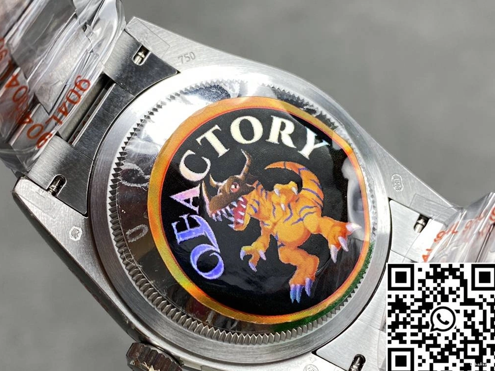 Rolex Day Steel v5 Tungsten M128236-0018 Factory 36mm White QF Date Dial 0410